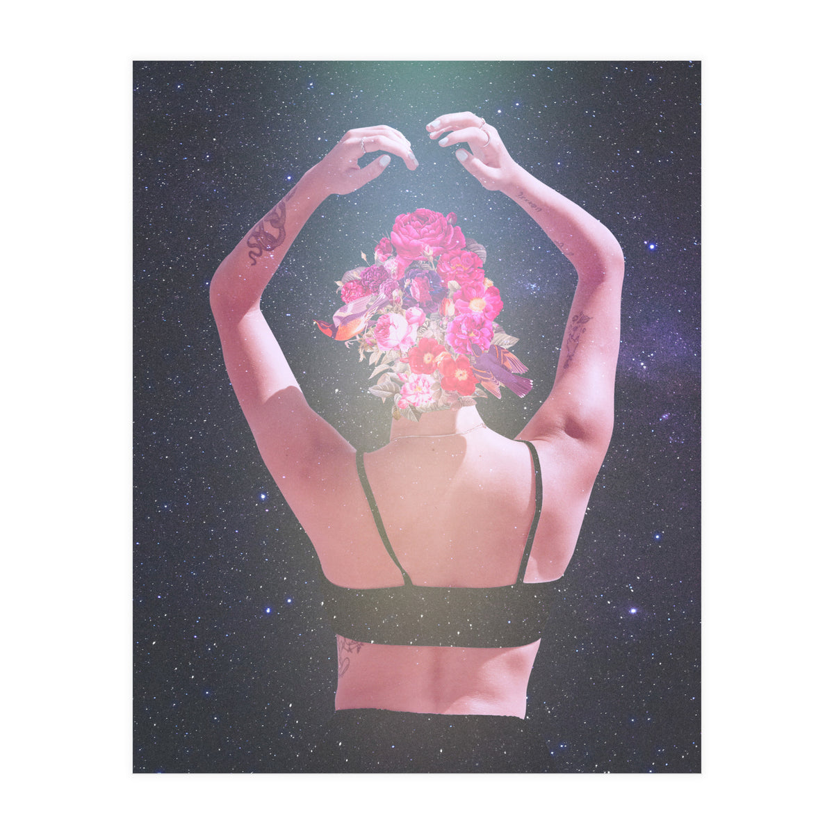 Sexy Blooming Flowers (Print Only)