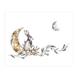 Bunny on the Moon  (Print Only) thumbnail