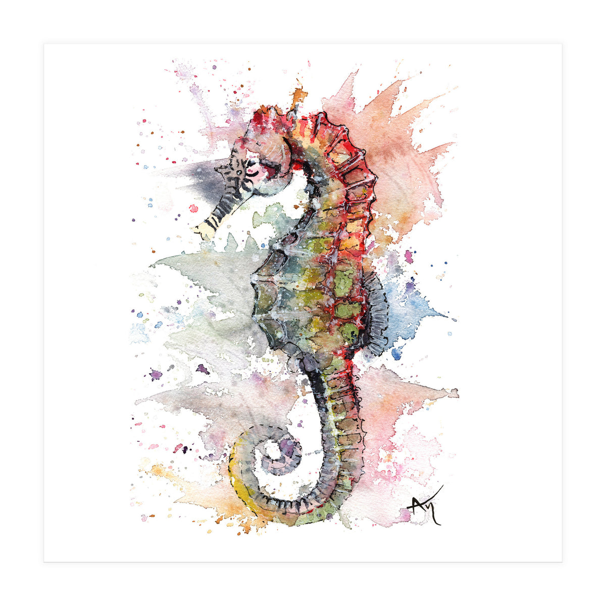 Seahorse - Wildlife Collection (Print Only)