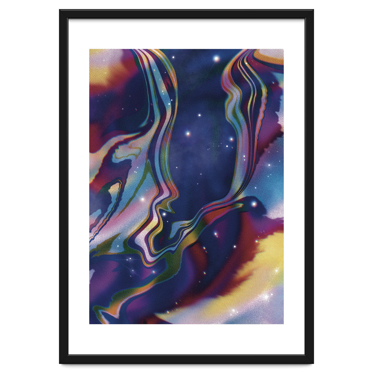 Abstract Space Star Sky Nebula