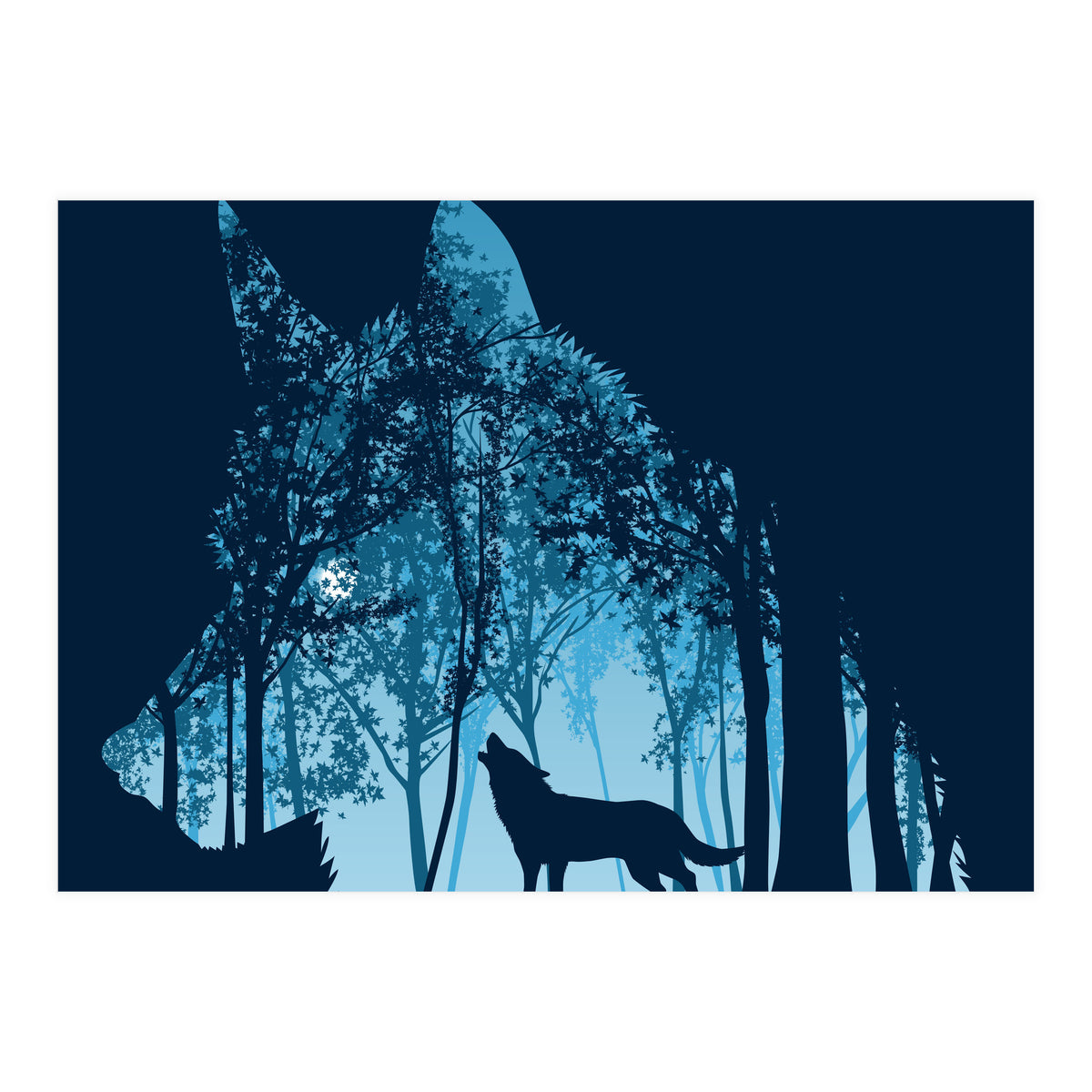 Wolf Forest (Print Only)