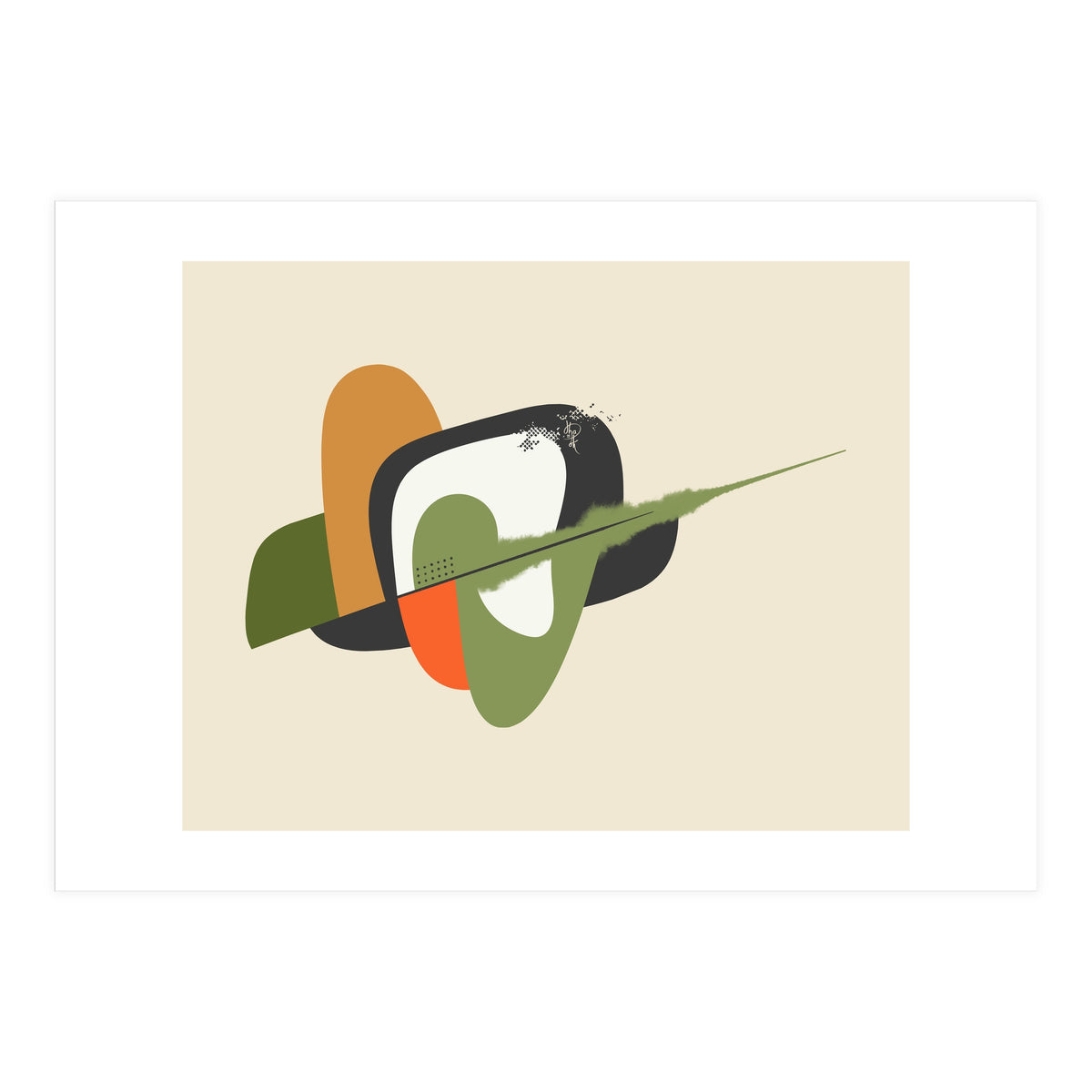 Abstract Space Travel 2 (Print Only)