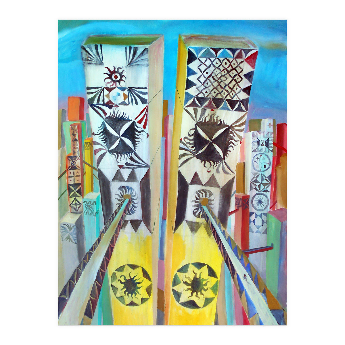 Torres De Atlantis (Print Only)