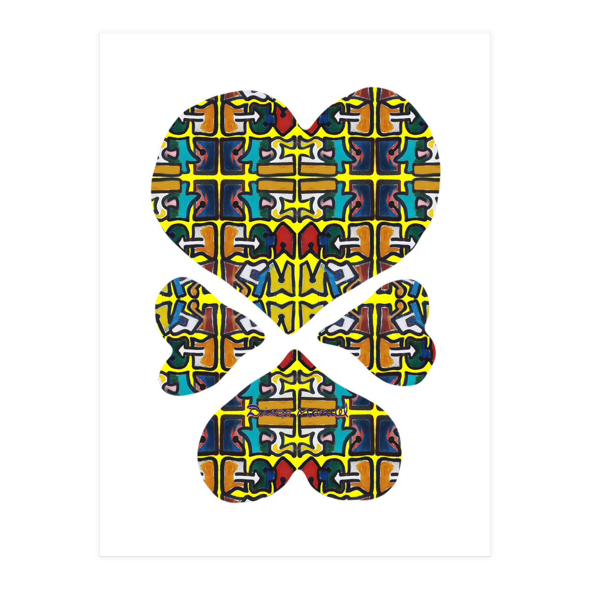 4 Corazones 9  (Print Only)