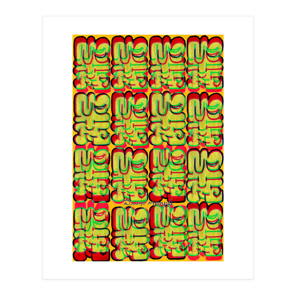 Graffitis 2021 Tapiz 116 (Print Only)