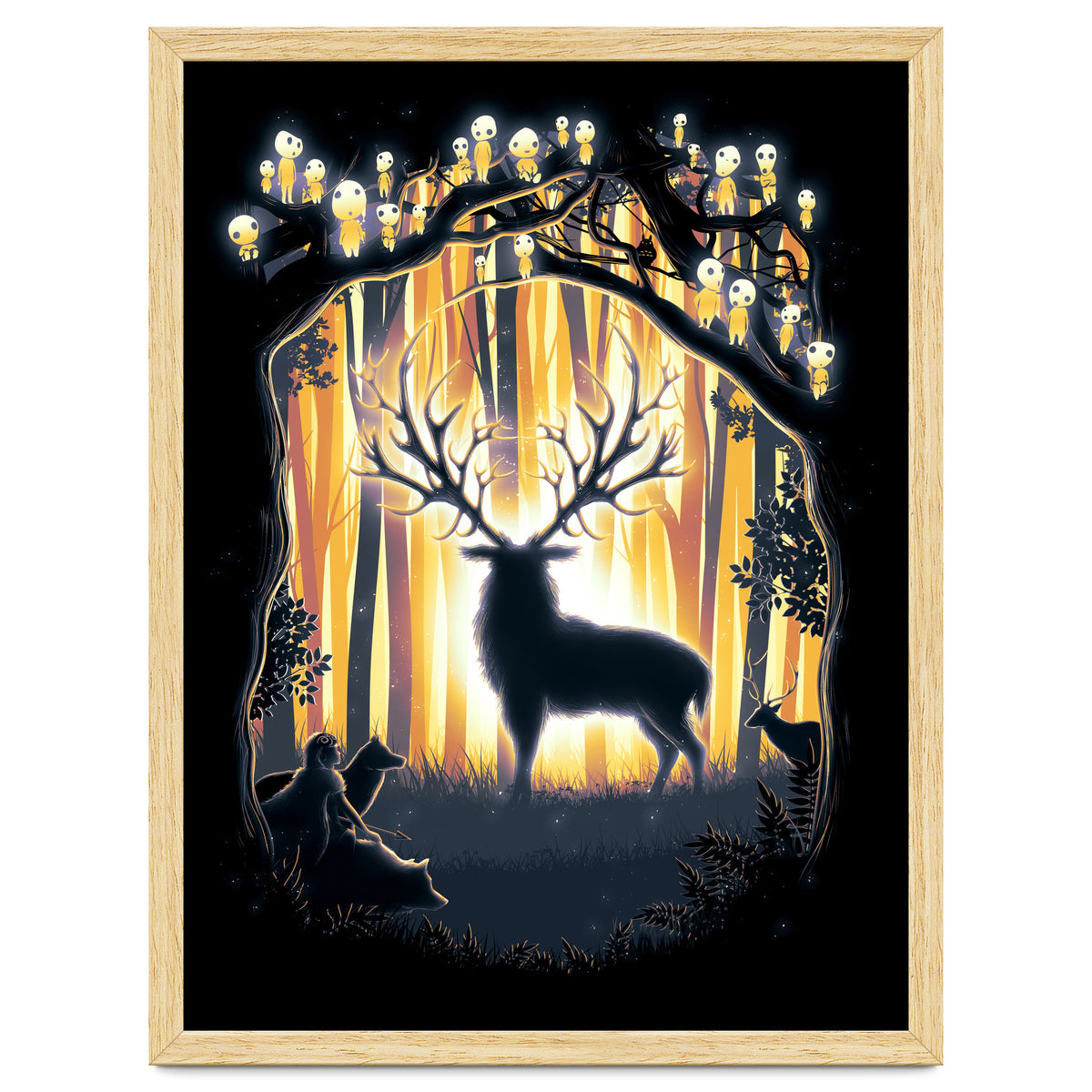 Deer God Please Save Our Forest