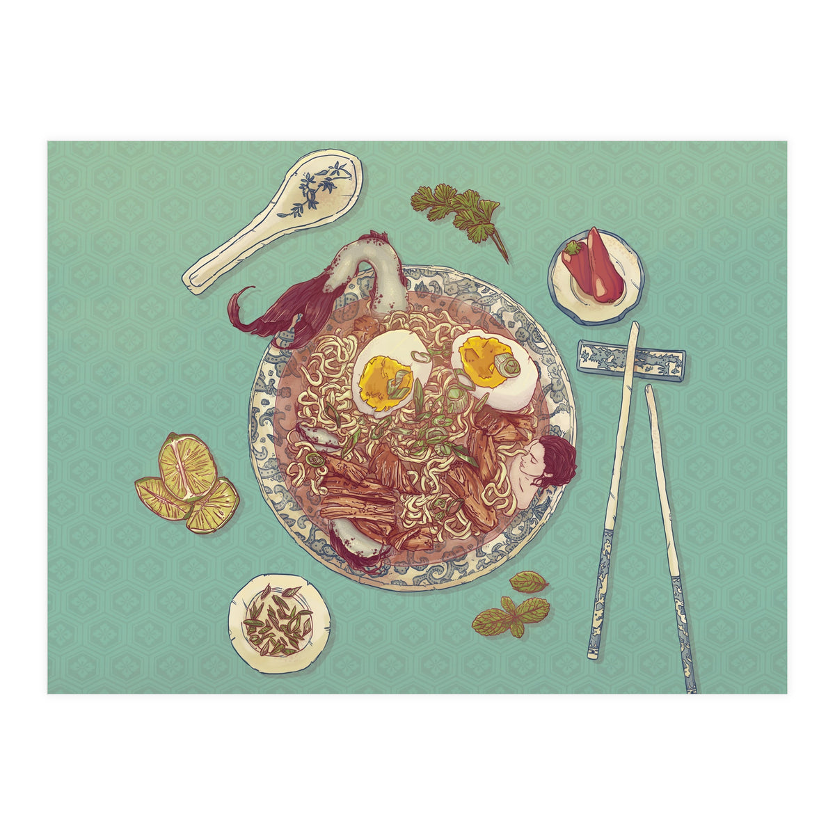 Pho Lady (Print Only)