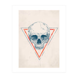 Skull In Triangles Ii (Print Only) thumbnail