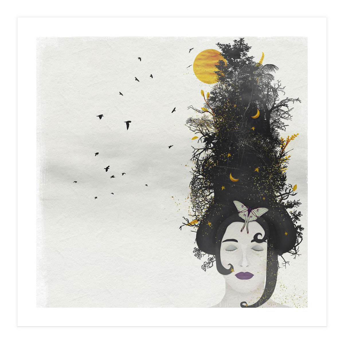 Rococo: The Black Queen (Print Only)