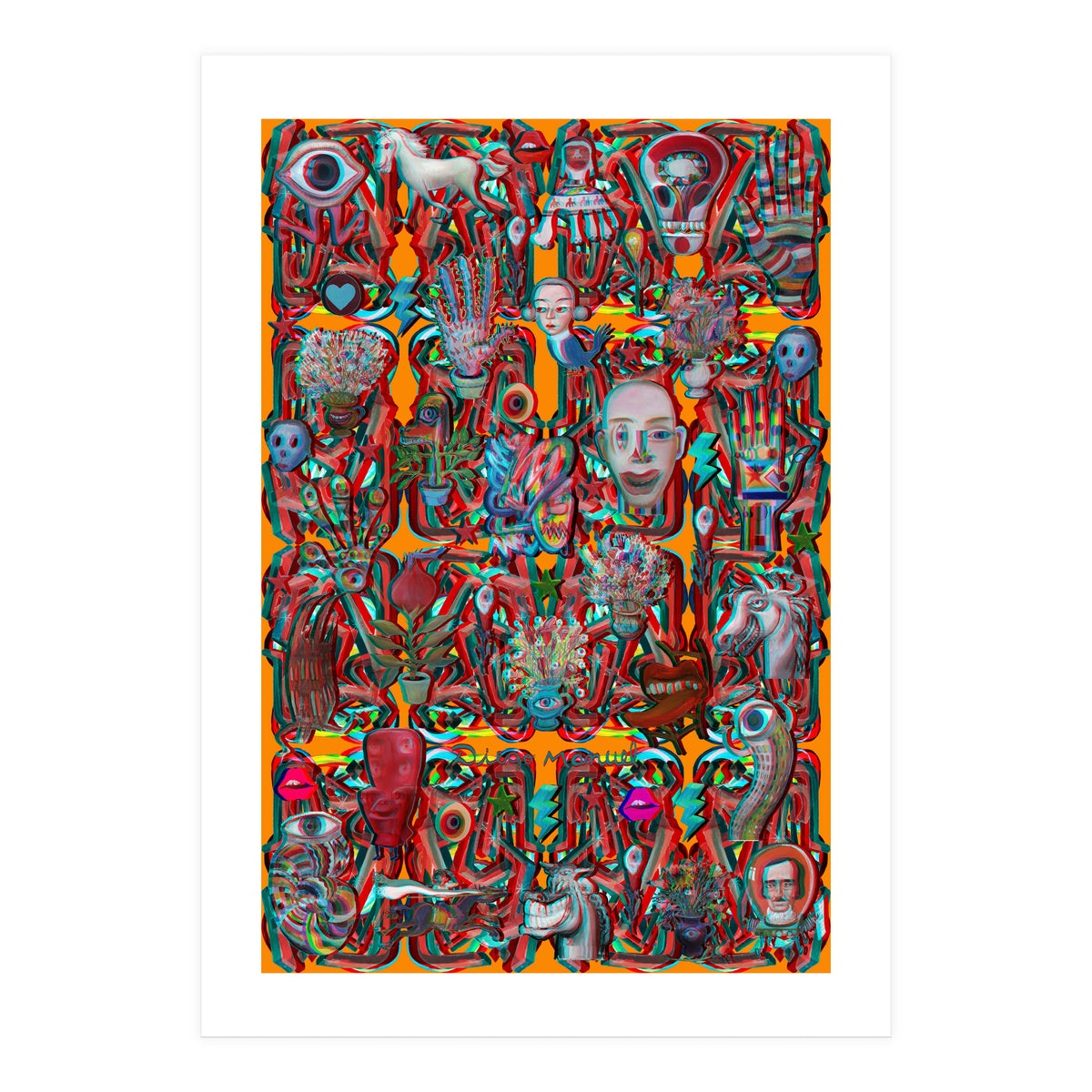 Formas 14 34 3d And Pop 2 (Print Only)