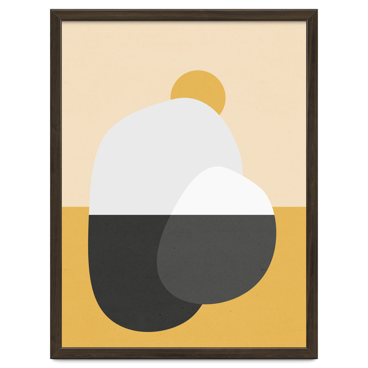 Abstract Boulders - Golden Desert