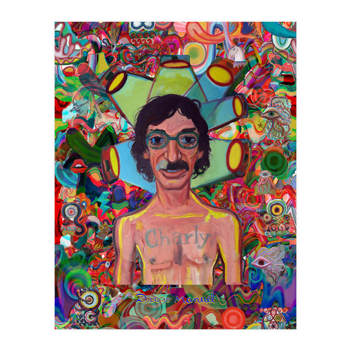 Charly Y Graffitis 2 (Print Only)