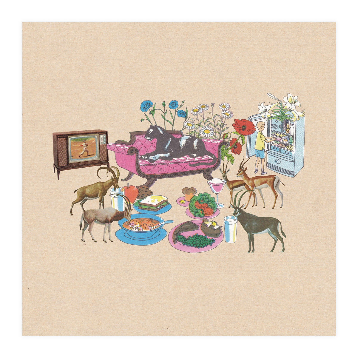 Black Panther And Friends (Print Only)