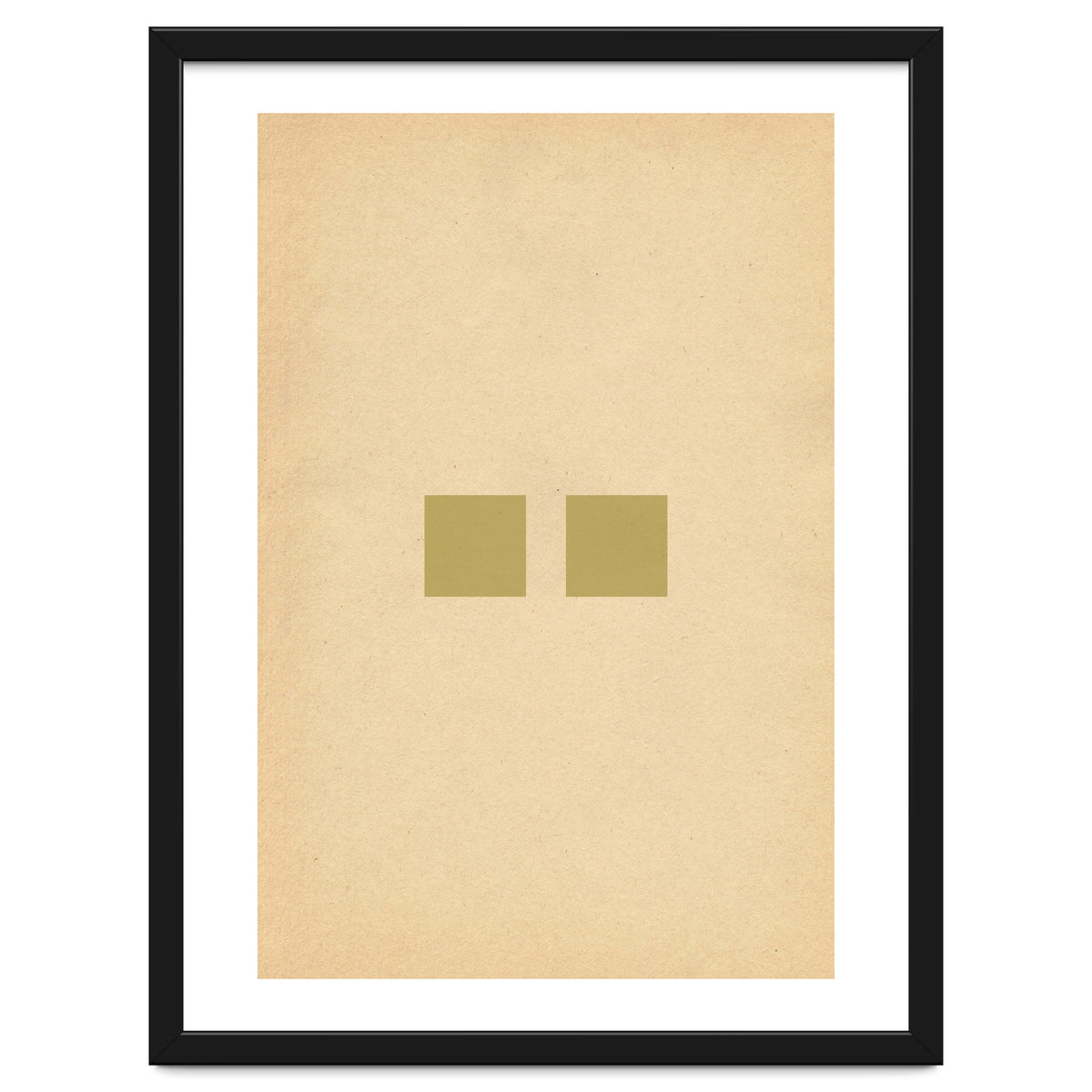 Minimalist green squares