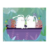 Rabbits in love (Print Only) thumbnail