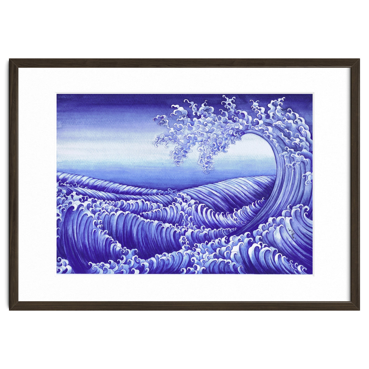 Turbulent Water Triptych part 3