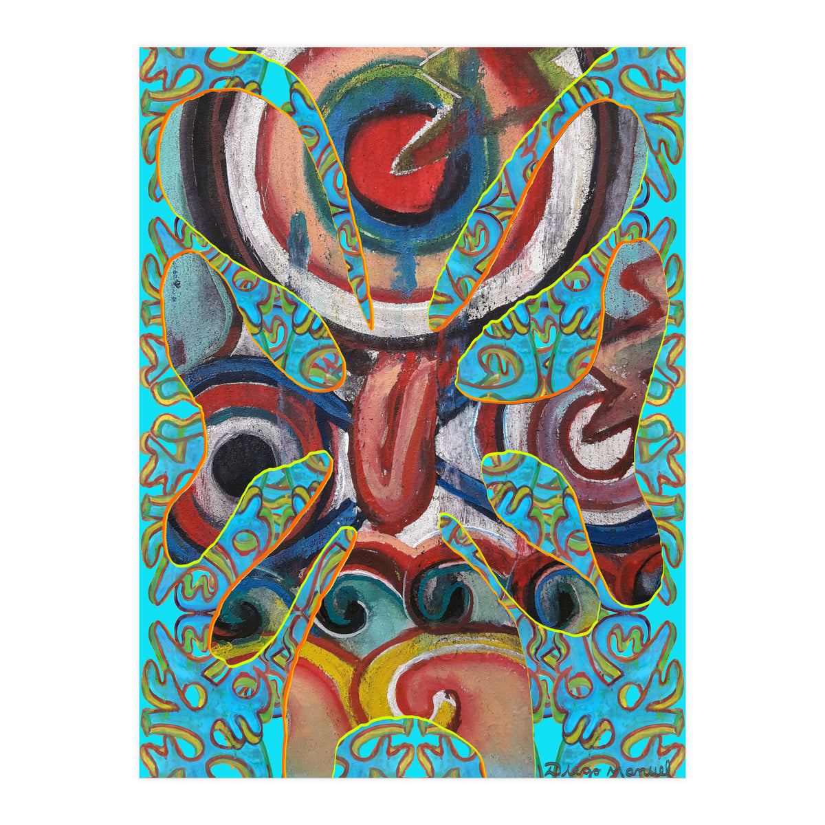 Pop Abstract 2023 Tapiz 24 (Print Only)