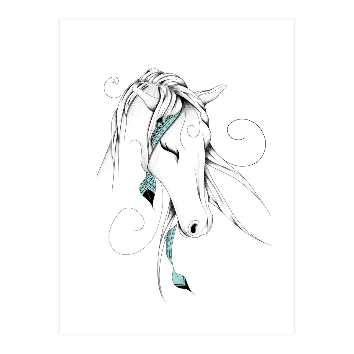 Poetic Horse (Print Only)