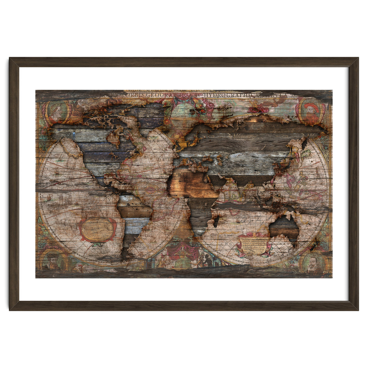 Reclaimed Map