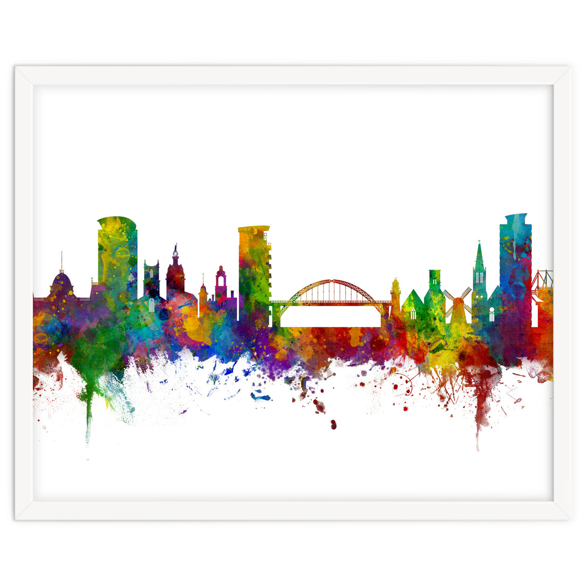 Sunderland England Skyline