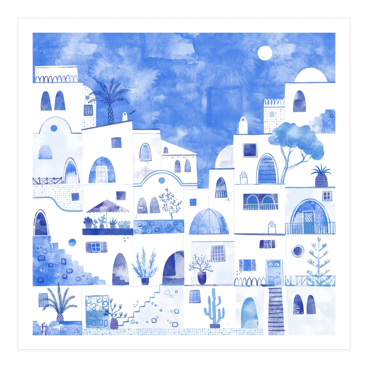 Santorini (Print Only)