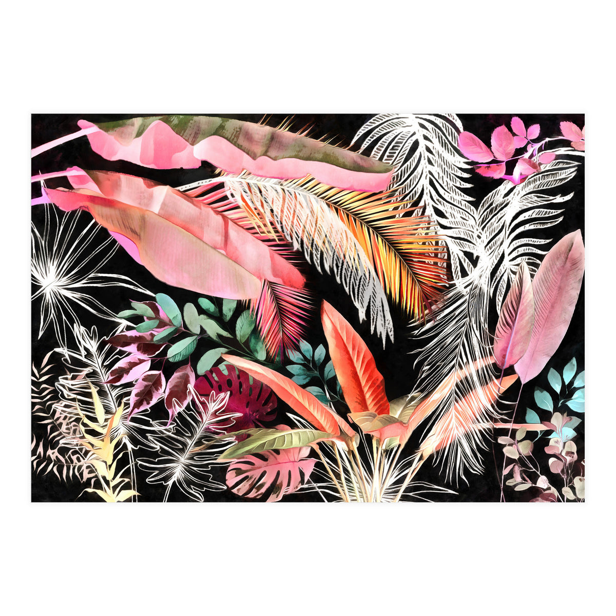 Tropical Foliage 05 (Print Only)