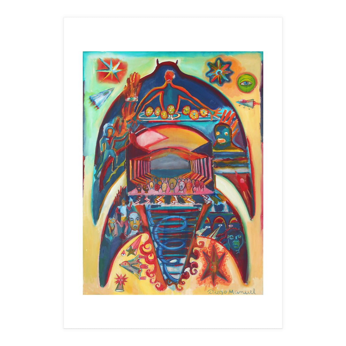 Nave Inferno (Print Only)