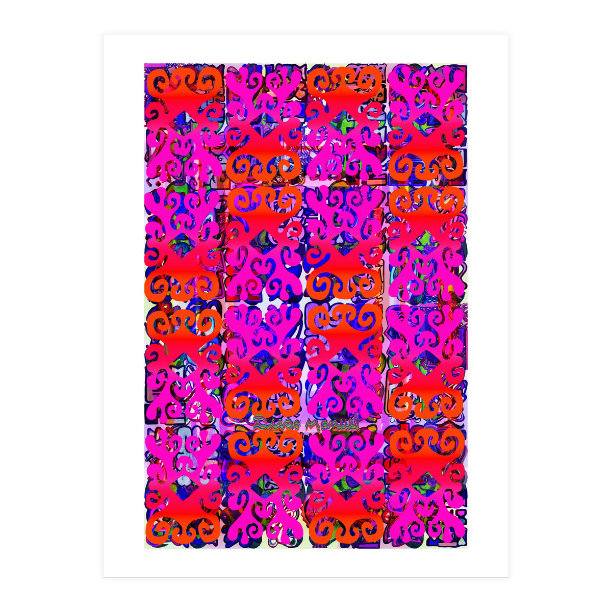 Tapiz Perfiles 2023 17 (Print Only)