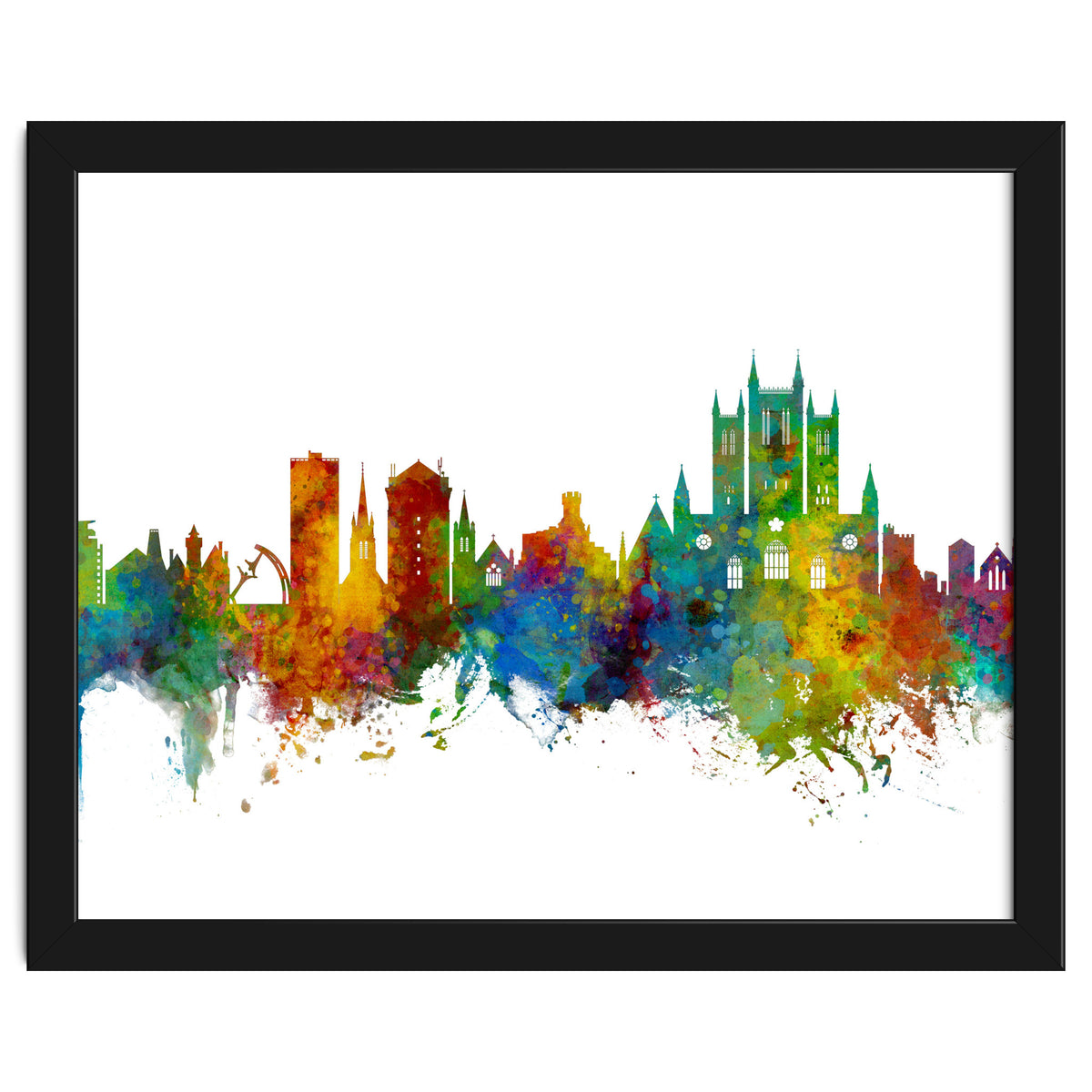 Lincoln England Skyline