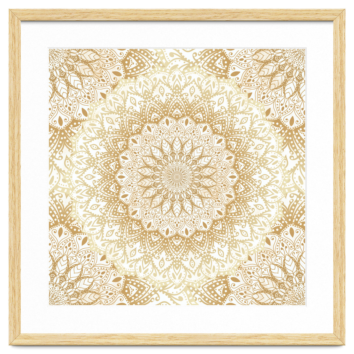 Mandalas For May Gold