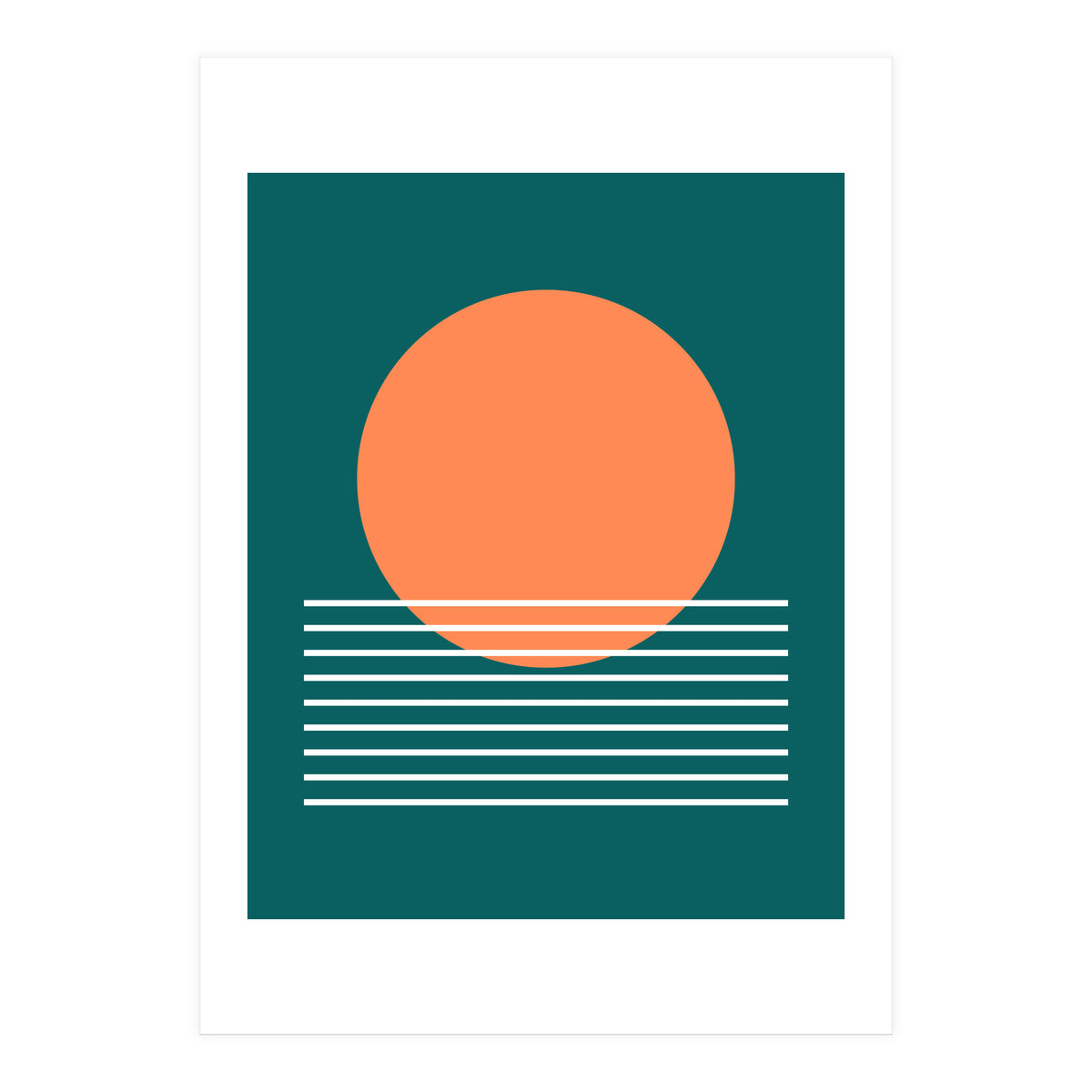 Minimalistic landscape I (Print Only)