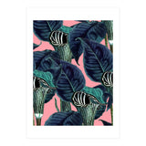 Tropical Flower Pattern (Print Only) thumbnail
