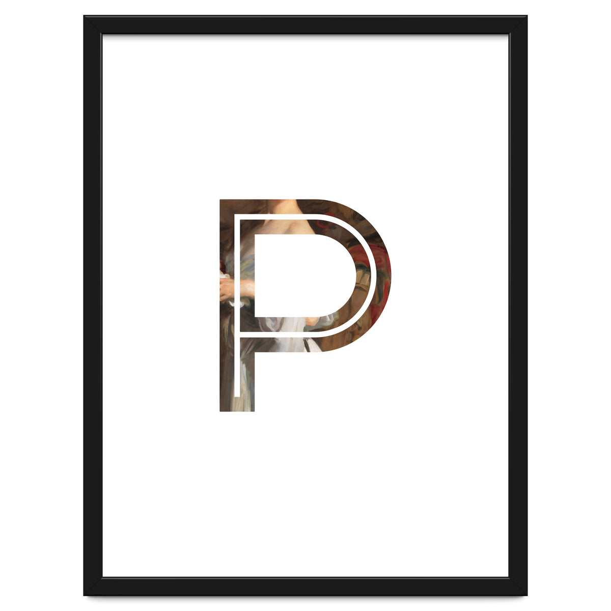 Letter P - (Impress)