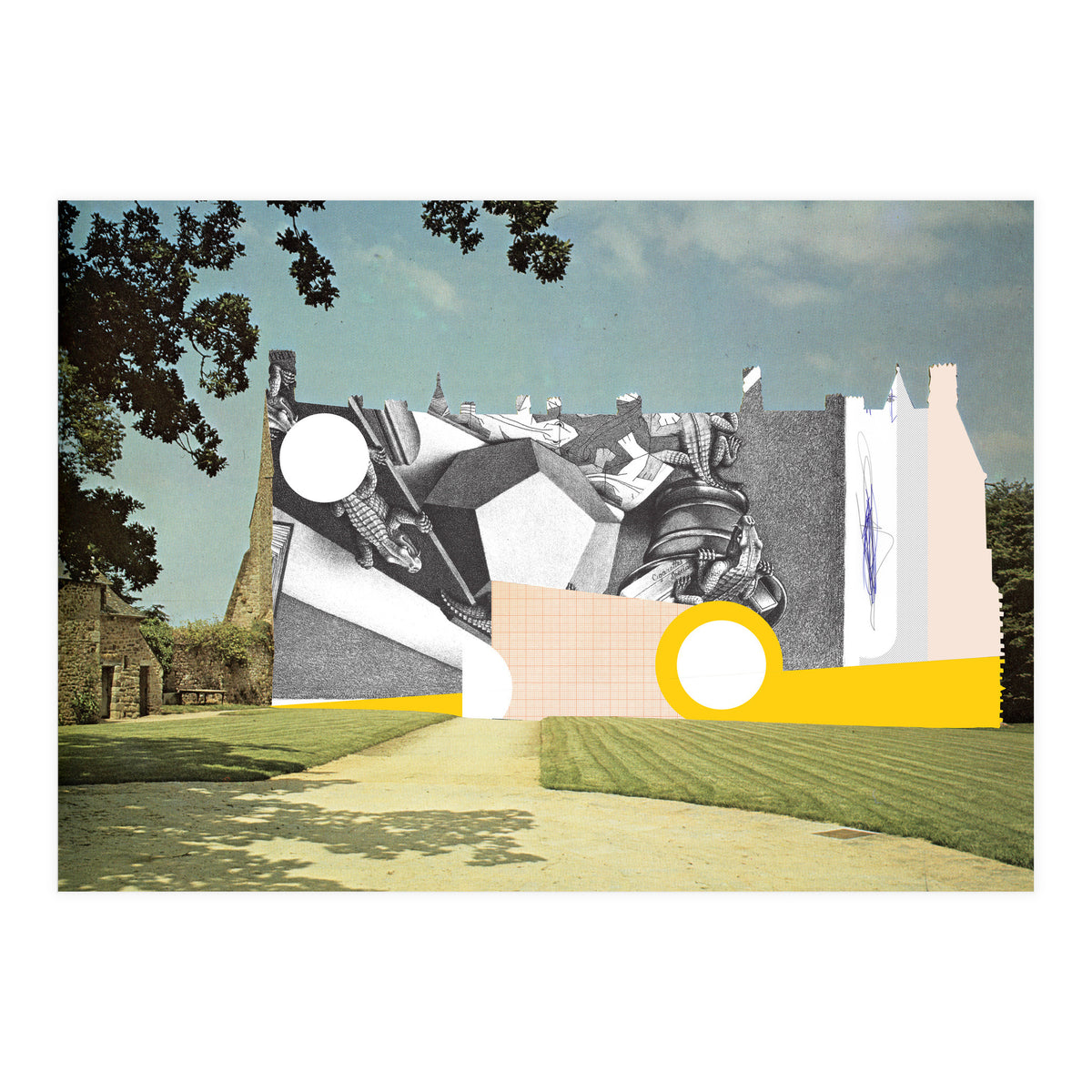 Abstract House Dream · Think Big (Print Only)