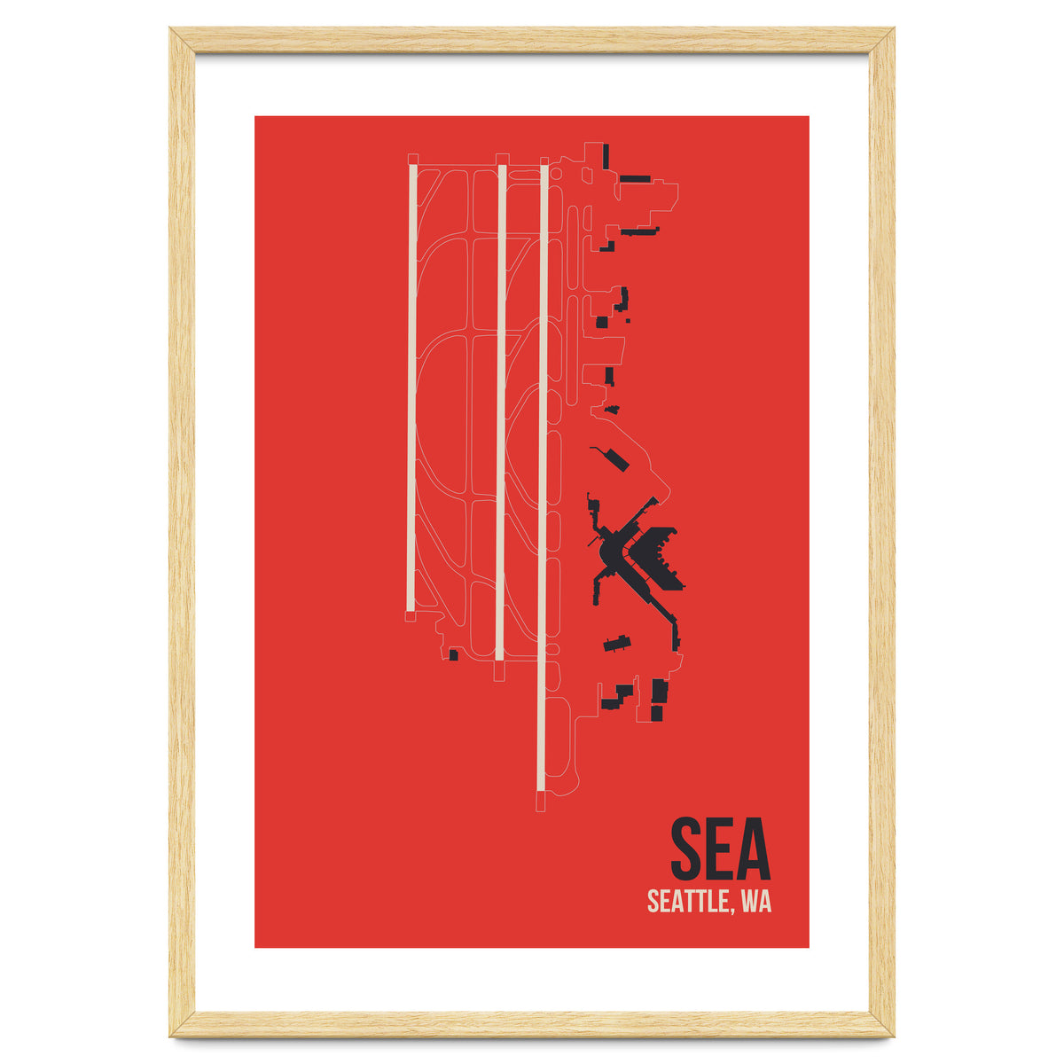 Seattle Airport Layout