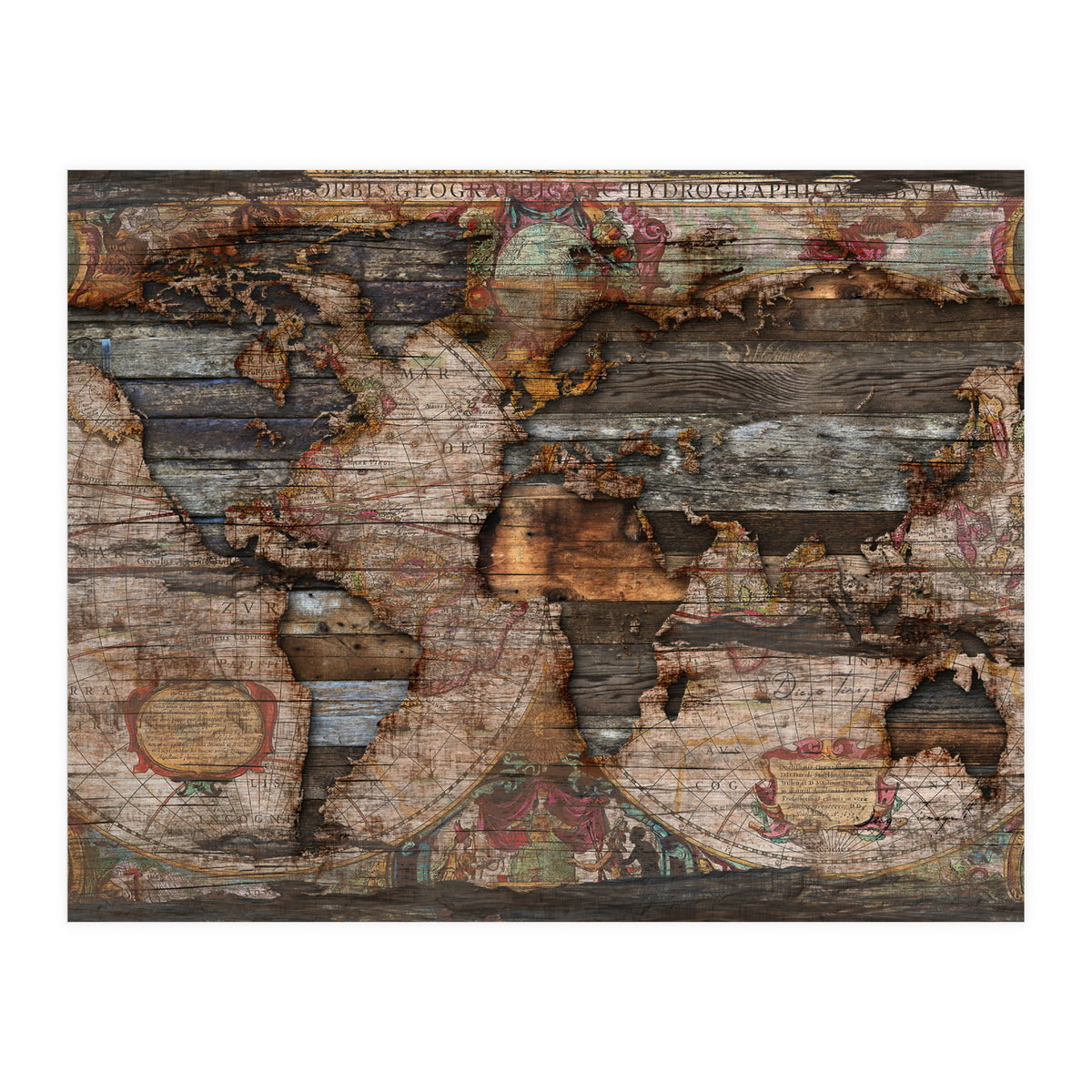 Reclaimed Map (Print Only)