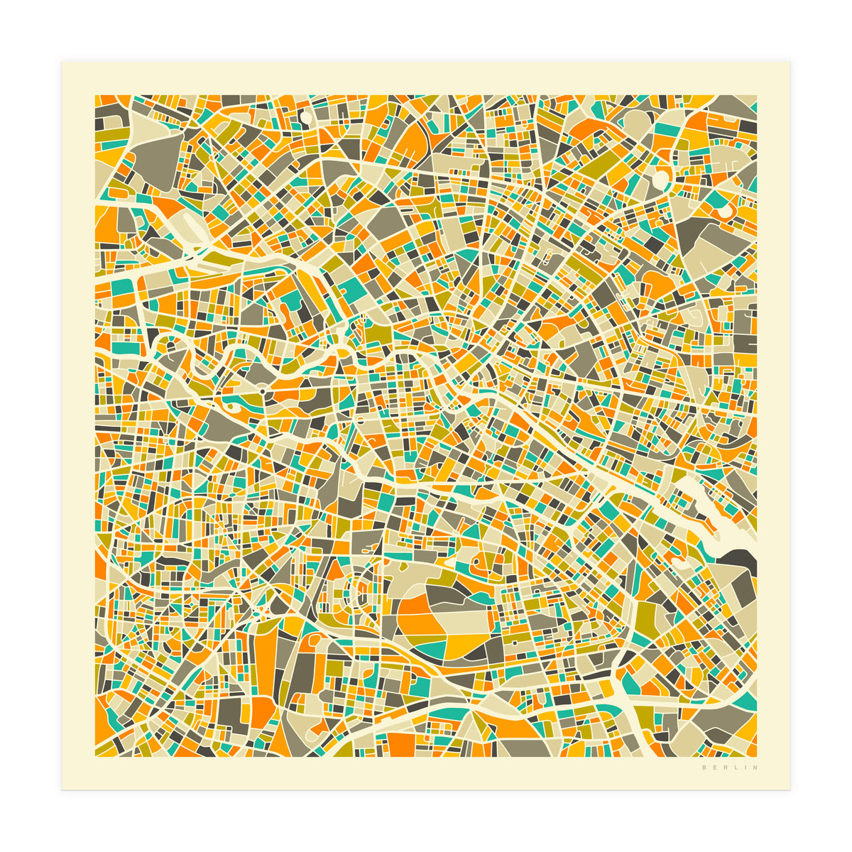 BERLIN MAP (Print Only)