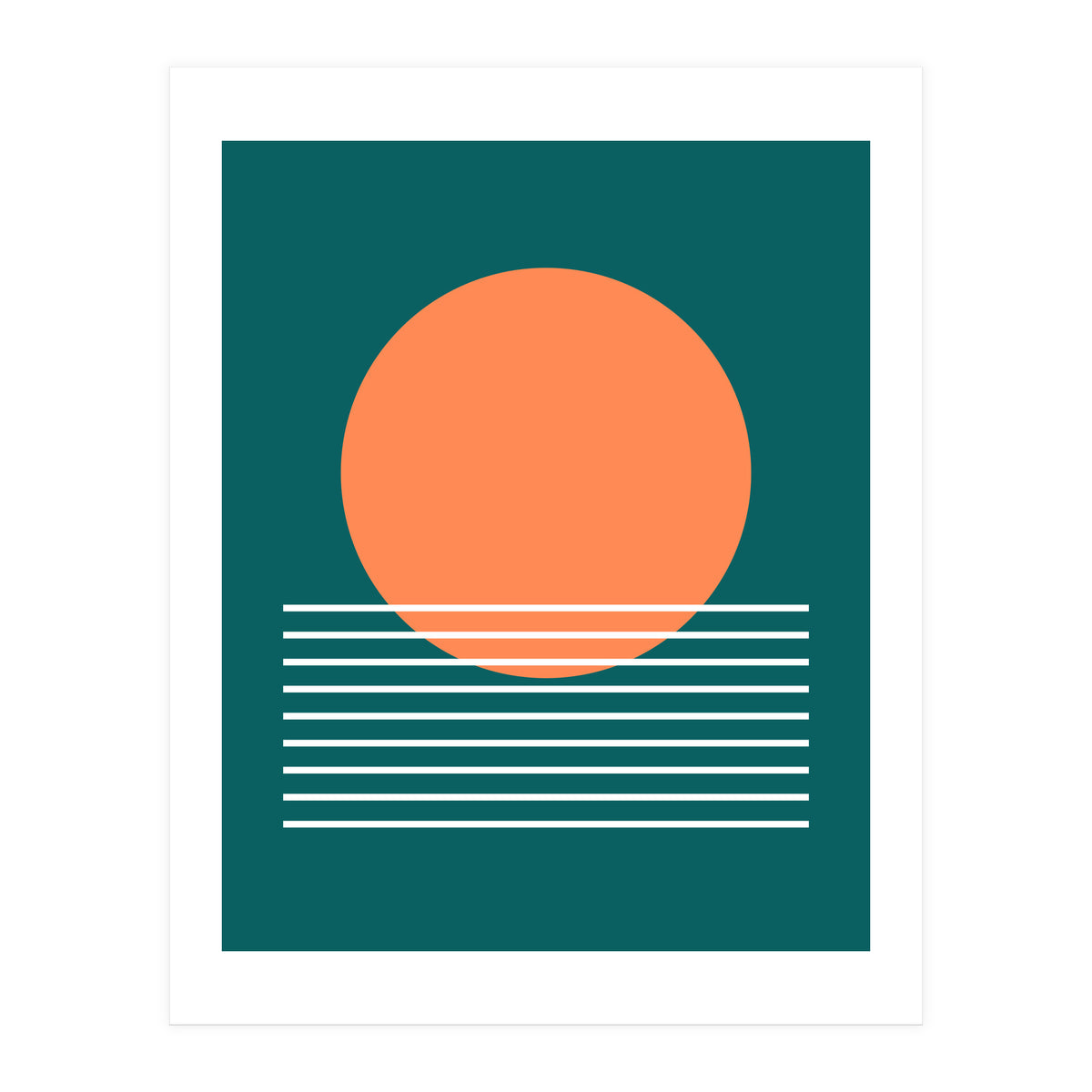 Minimalistic landscape I (Print Only)