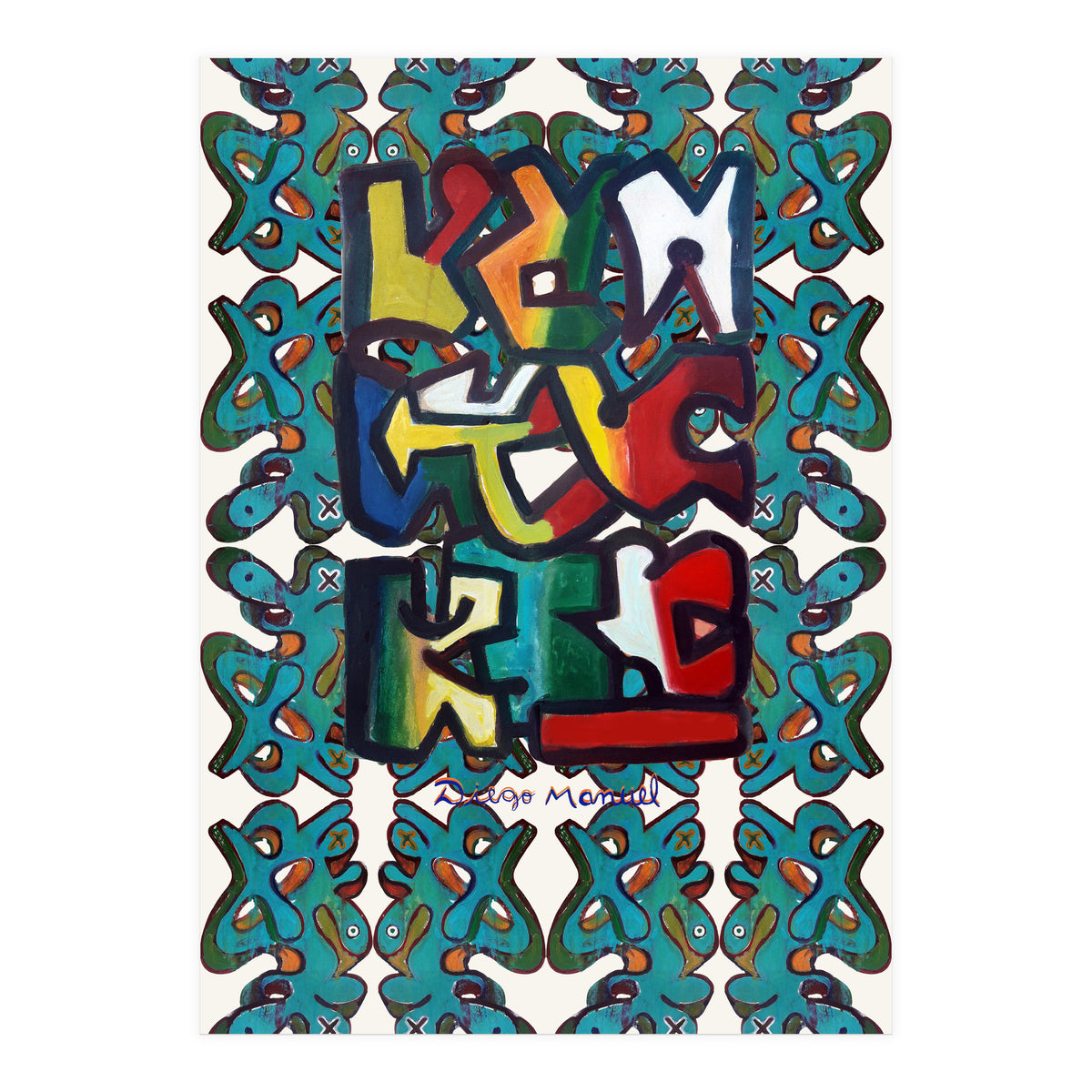 Garffiti 25 And 24 (Print Only)