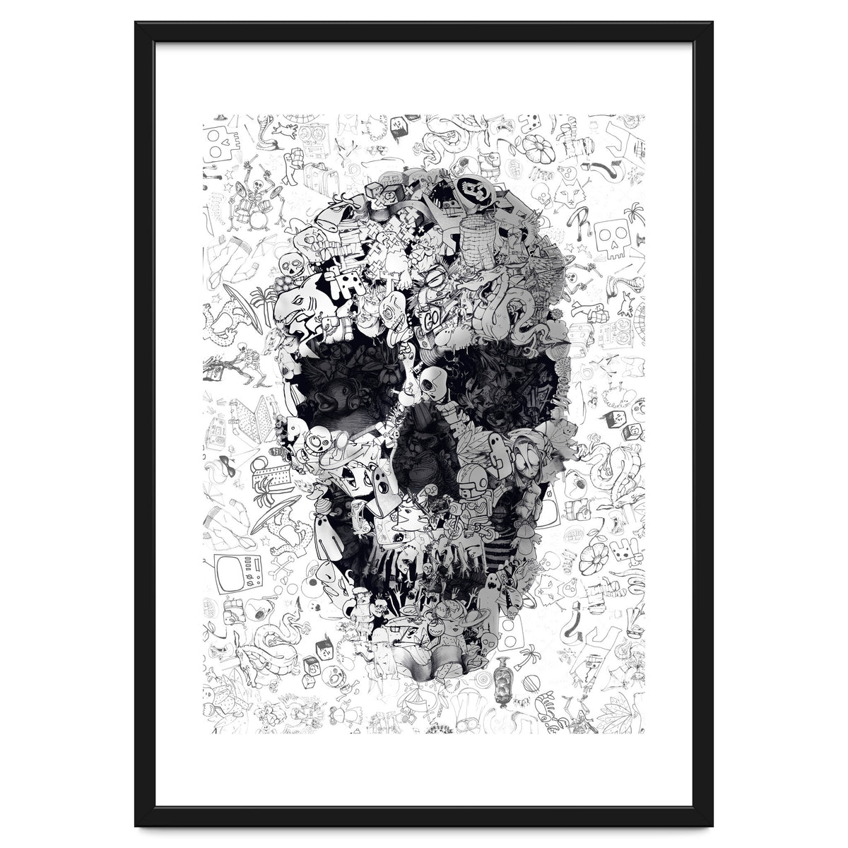 Doodle Skull