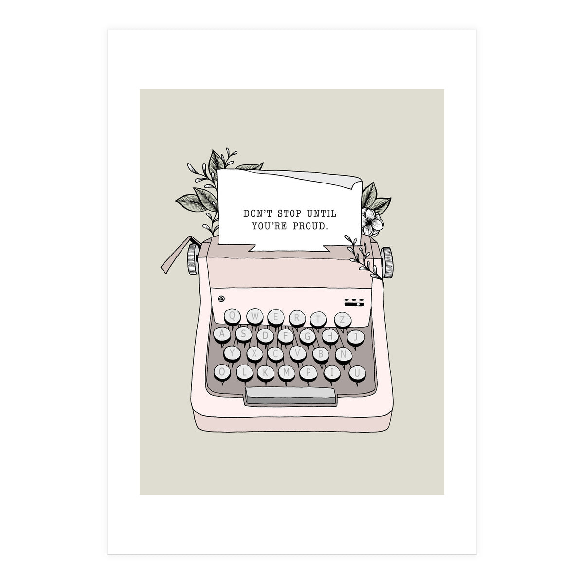 Don't Stop (Print Only)