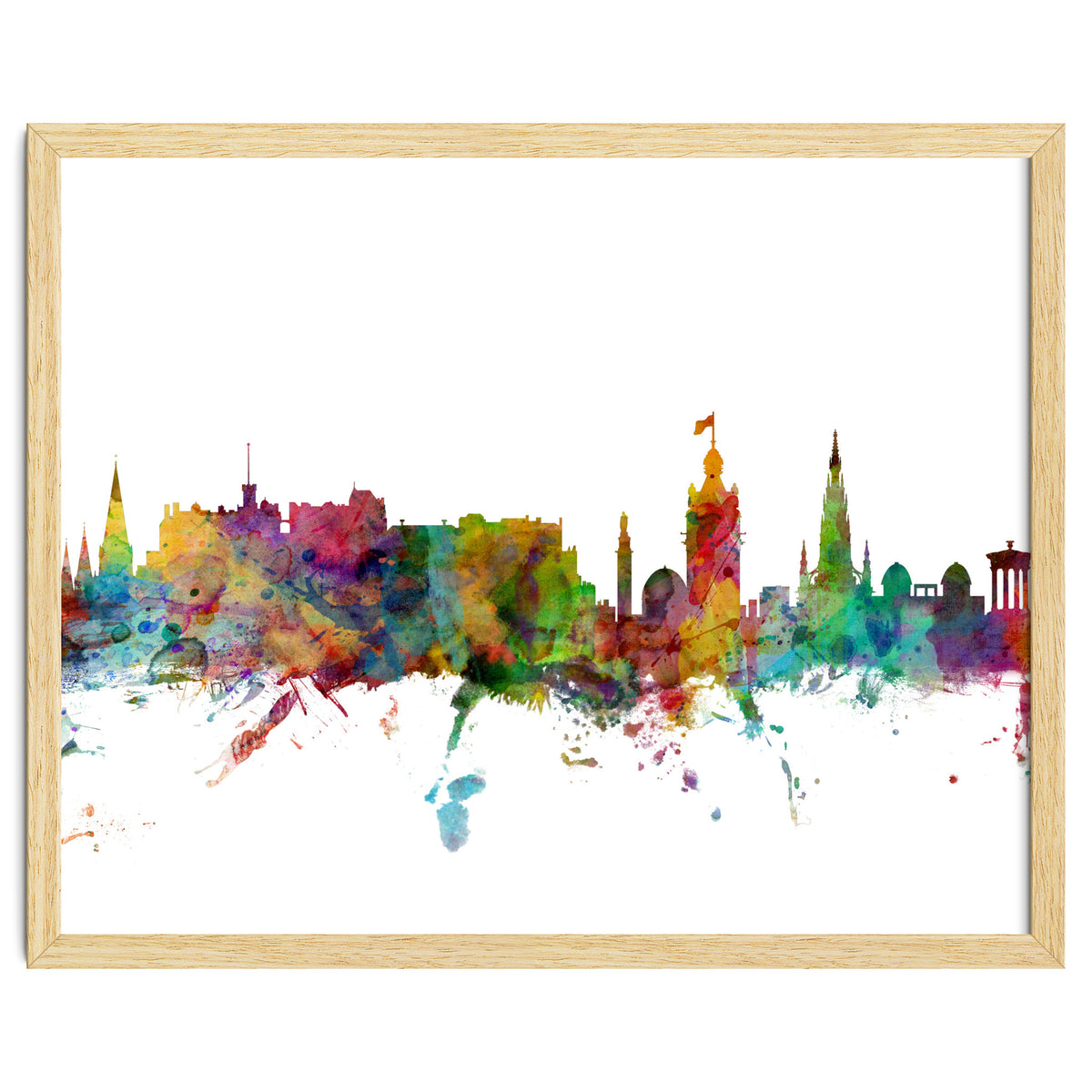 Edinburgh Scotland Skyline