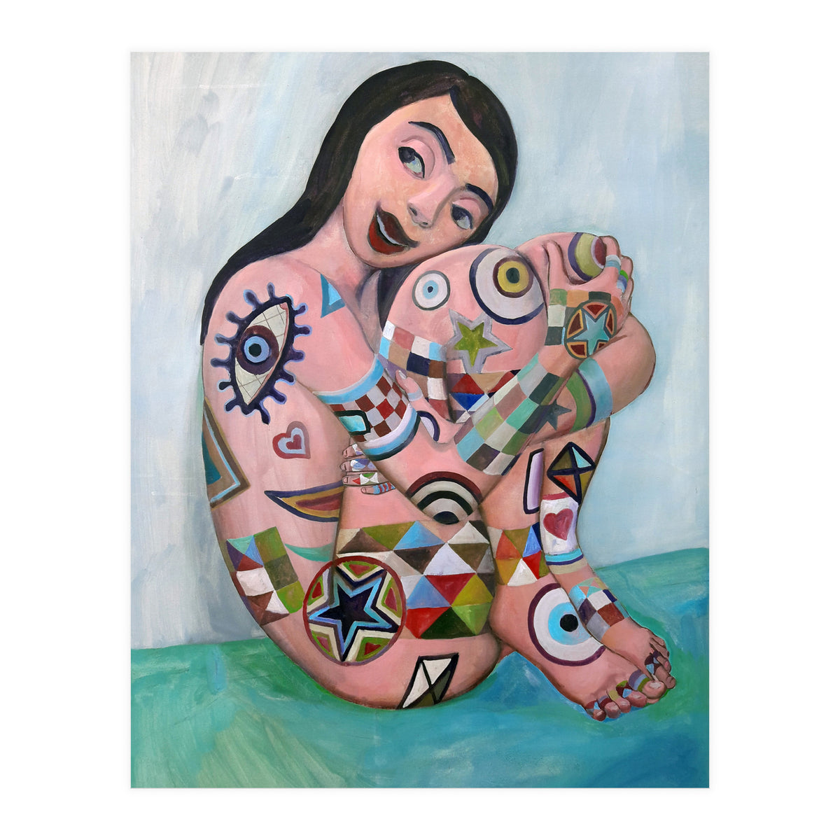 Chica Tatuada 2 B (Print Only)