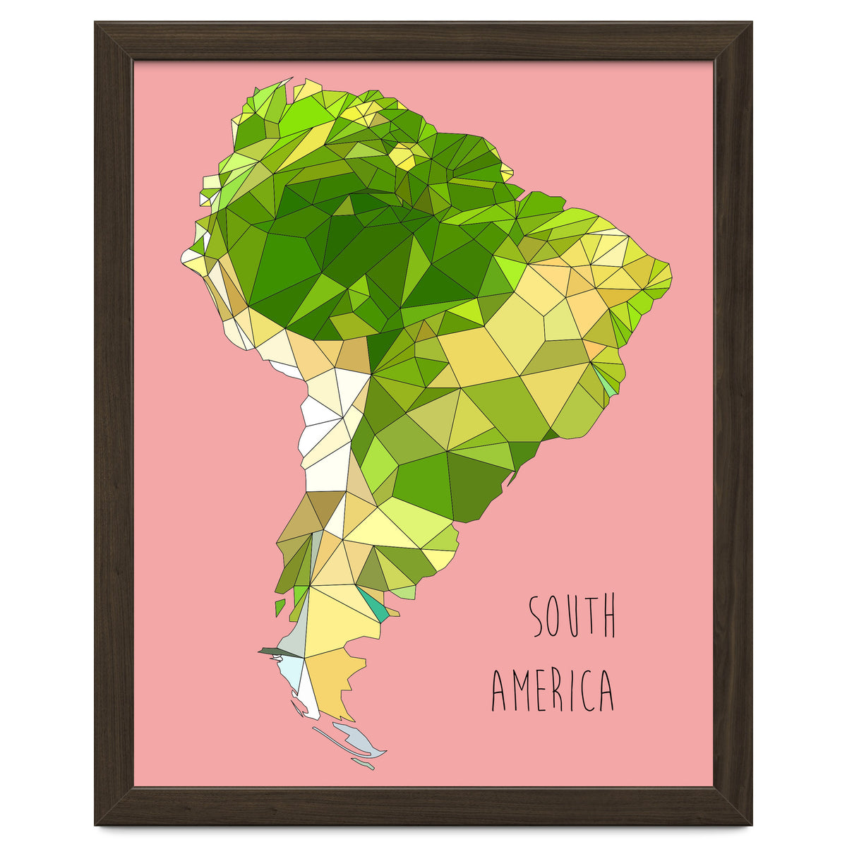 SOUTH AMERICA – Pink