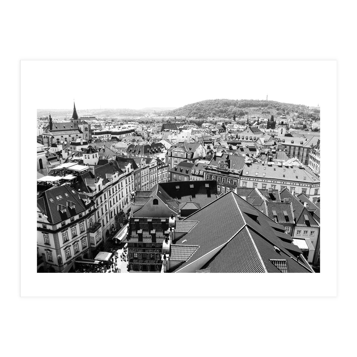 Prague Rooftops  (Print Only)