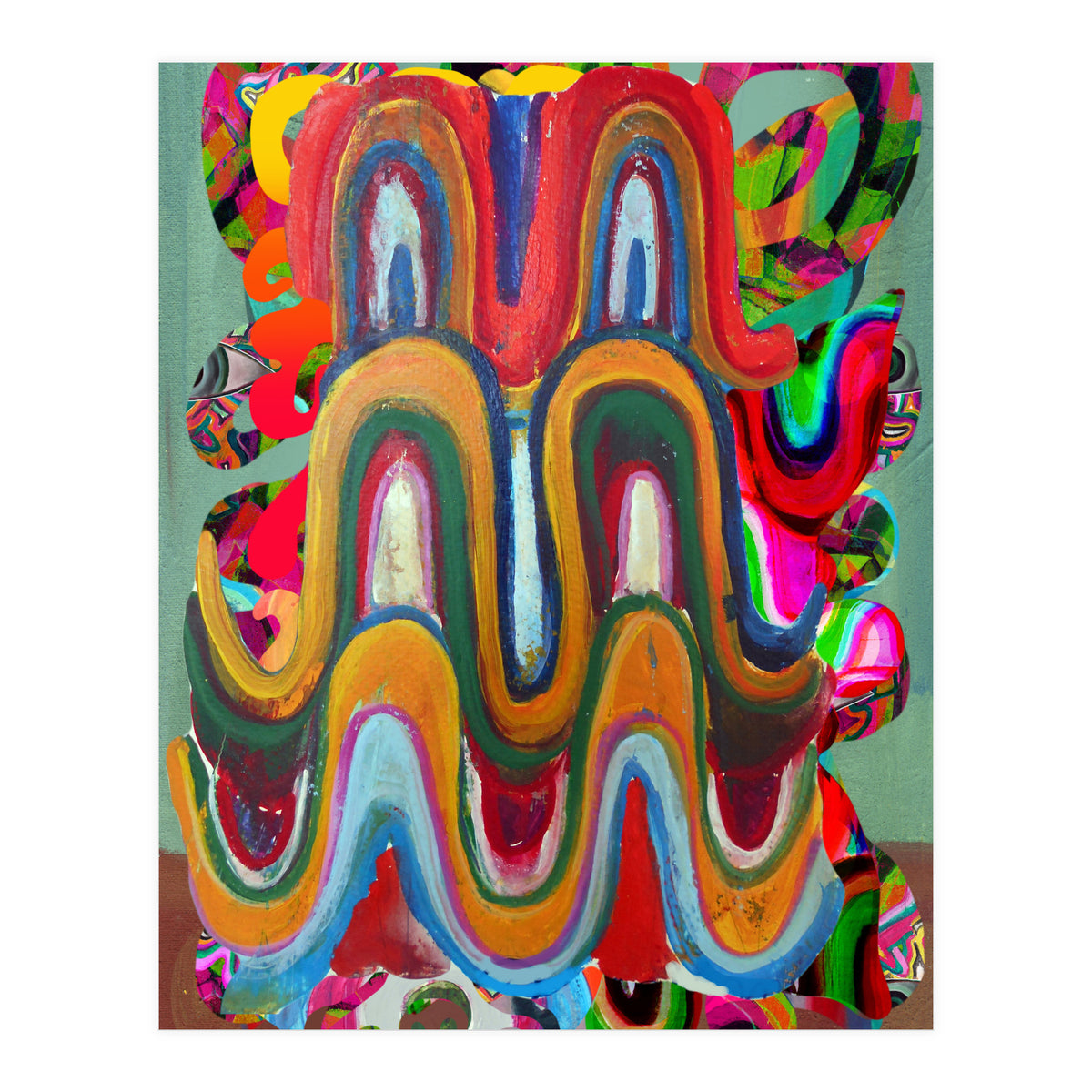 Pop Abstract Asimetrico A5 (Print Only)