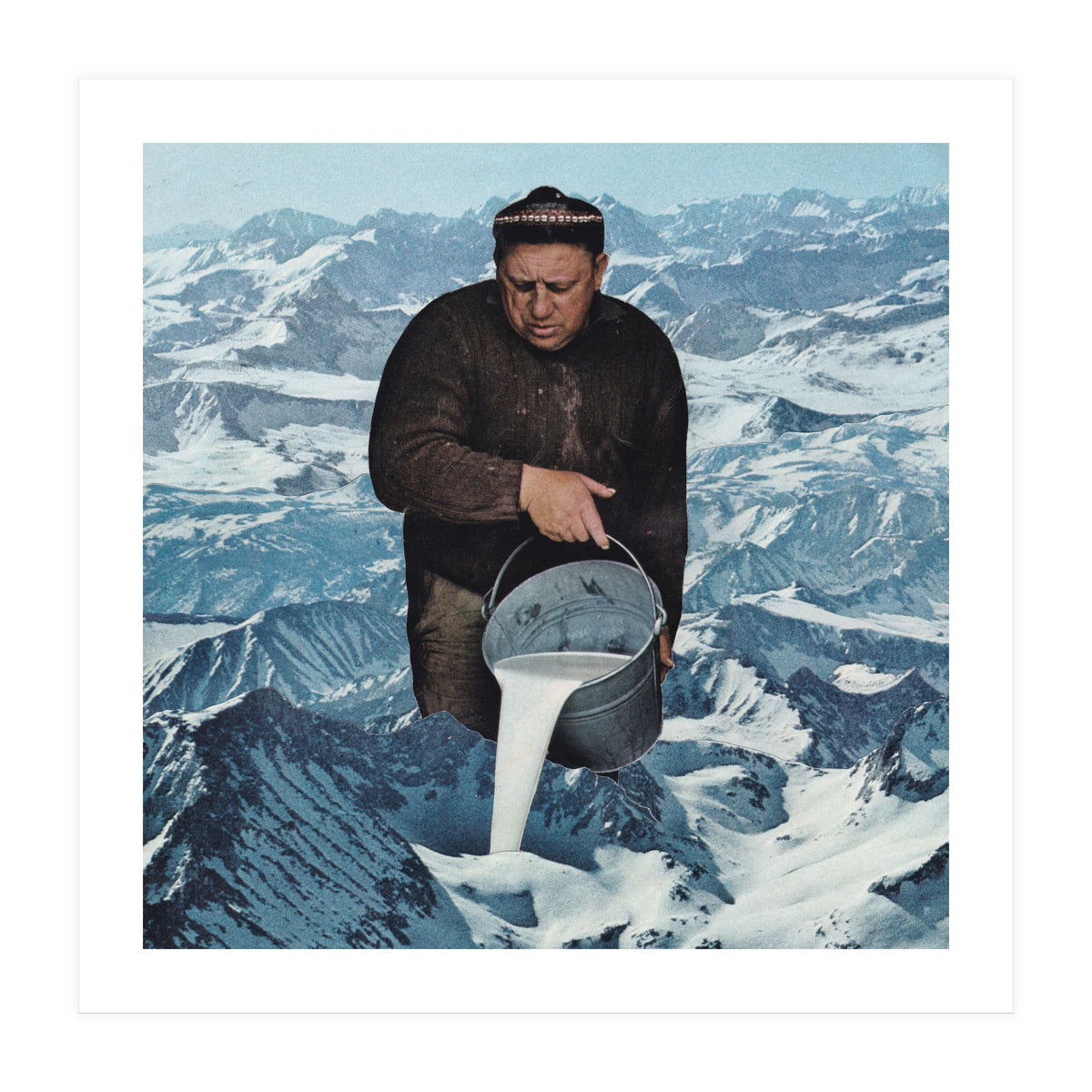 Milky Mountain (Print Only)