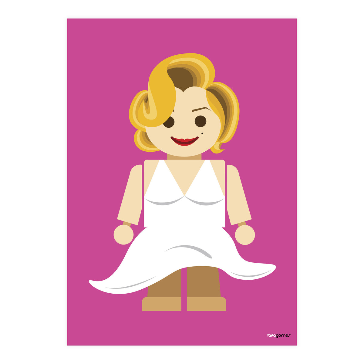 Marilyn Monroe Toy (Print Only)