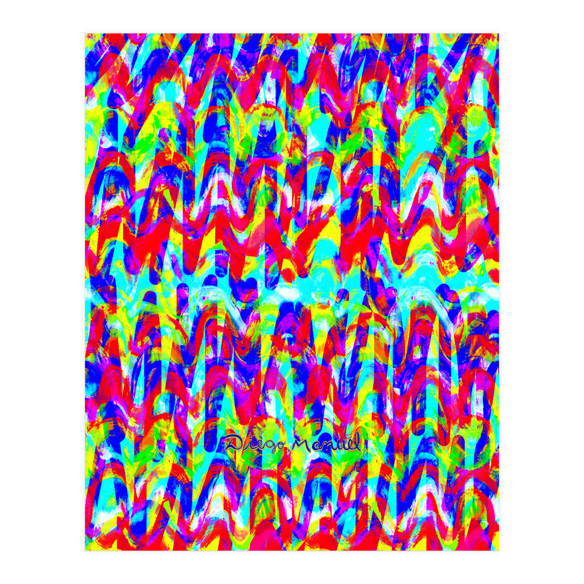 Pop Abstract A 80 (Print Only)