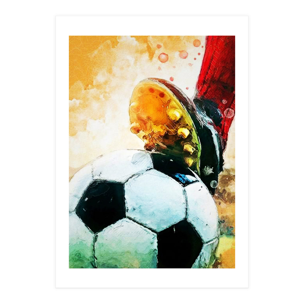 Soccer Player (Print Only)